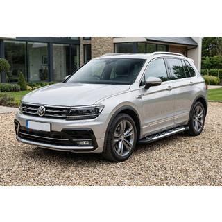 Bočni pragovi Sunrise (2 kos, aluminij) Volkswagen Tiguan 2016–2023 fotografija 1