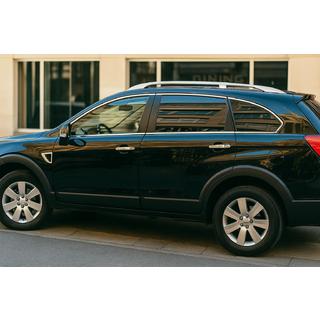 Zgornje okenske letve (6 kos, nerjaveče jeklo) Chevrolet Captiva 2006–2019 fotografija 1