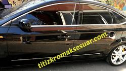 Ford Mondeo 2014–2022 Komplet obrob oken (12 kos, nerjaveče jeklo) fotografija 2
