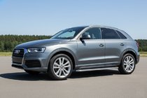 Audi Q3 2011–2019 Stranske stopnice Maydos V2 (2 kosa, aluminij/nerjavno jeklo) fotografija 1