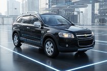Chevrolet Captiva 2006–2019 Stranski pragovi Maydos V2 (2 kos, aluminij / nerjaveče jeklo) 2016-2019 fotografija 1
