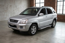 Kia Sportage 2004–2010 Stranske stopnice Maydos V2 (2 kosa, aluminij/nerjavno jeklo) fotografija 1