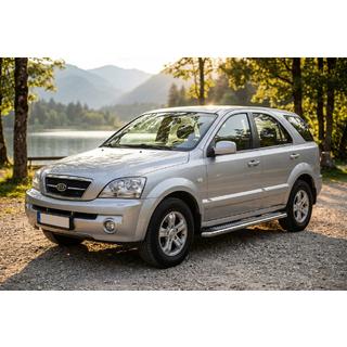 Stranske stopnice Maydos V2 (2 kosa, aluminij/nerjavno jeklo) fotografija 1