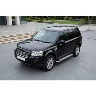Stranske stopnice Maydos V2 (2 kosa, aluminij/nerjavno jeklo) Land Rover Freelander II 2006–2014 fotografija 1