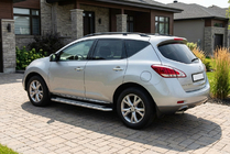 Nissan Murano 2008–2014 Stranske stopnice Maydos V2 (2 kosa, aluminij/nerjavno jeklo) fotografija 1