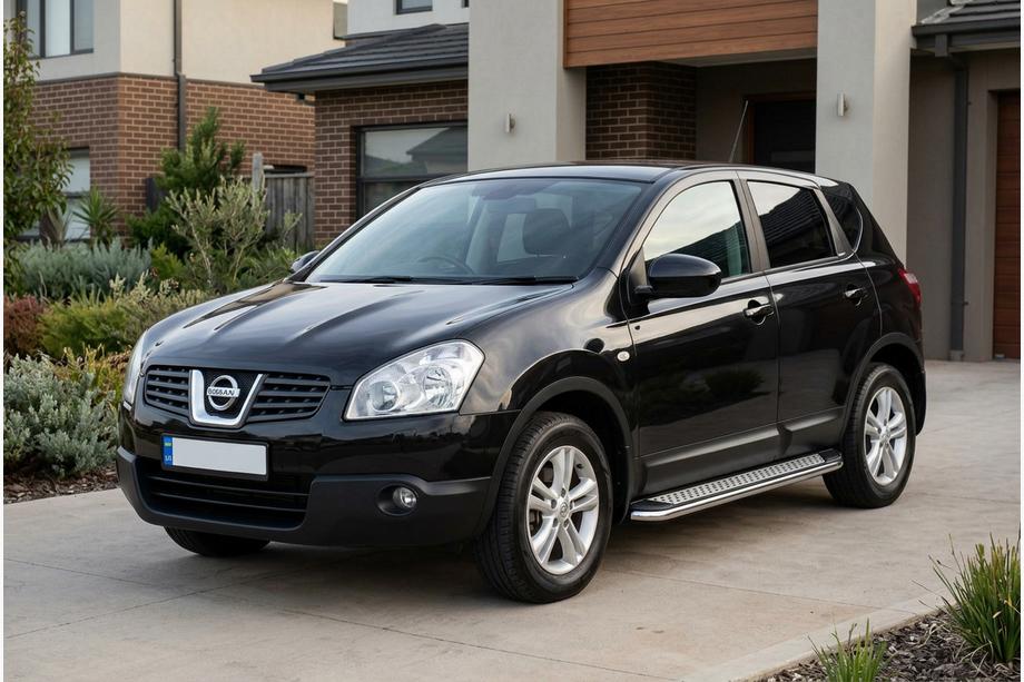 Nissan Qashqai 2007–2010 Stranske stopnice Maydos V2 (2 kosa, aluminij/nerjavno jeklo) Image