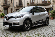 Renault Captur 2013–2019 Stranske stopnice Maydos V2 (2 kosa, aluminij/nerjavno jeklo) fotografija 1