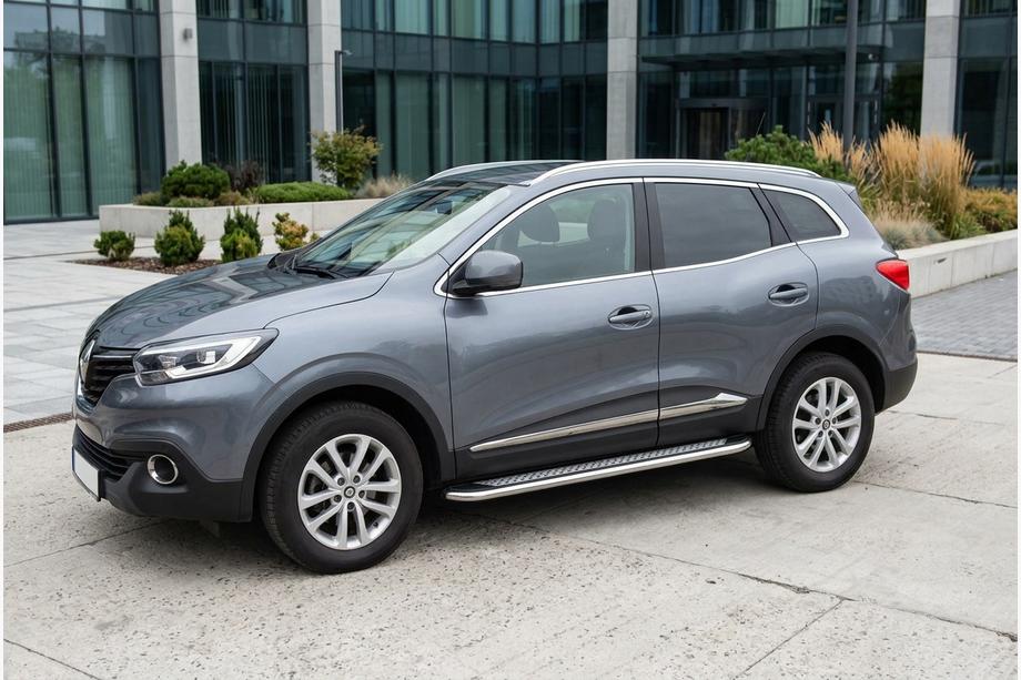 Renault Kadjar 2015–2022 Stranske stopnice Maydos V2 (2 kosa, aluminij/nerjavno jeklo) Image