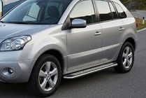 Renault Koleos 2008–2016 Stranske stopnice Maydos V2 (2 kosa, aluminij/nerjavno jeklo) fotografija 1