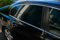 Honda Civic Sedan VIII 2006–2011 Komplet okenskih obrob (12 kos, nerjaveče jeklo) fotografija 2