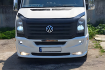 Volkswagen Crafter 2006–2016 Obloga prednjega odbijača 2012↗ (Era ravna, za lakiranje) fotografija 6