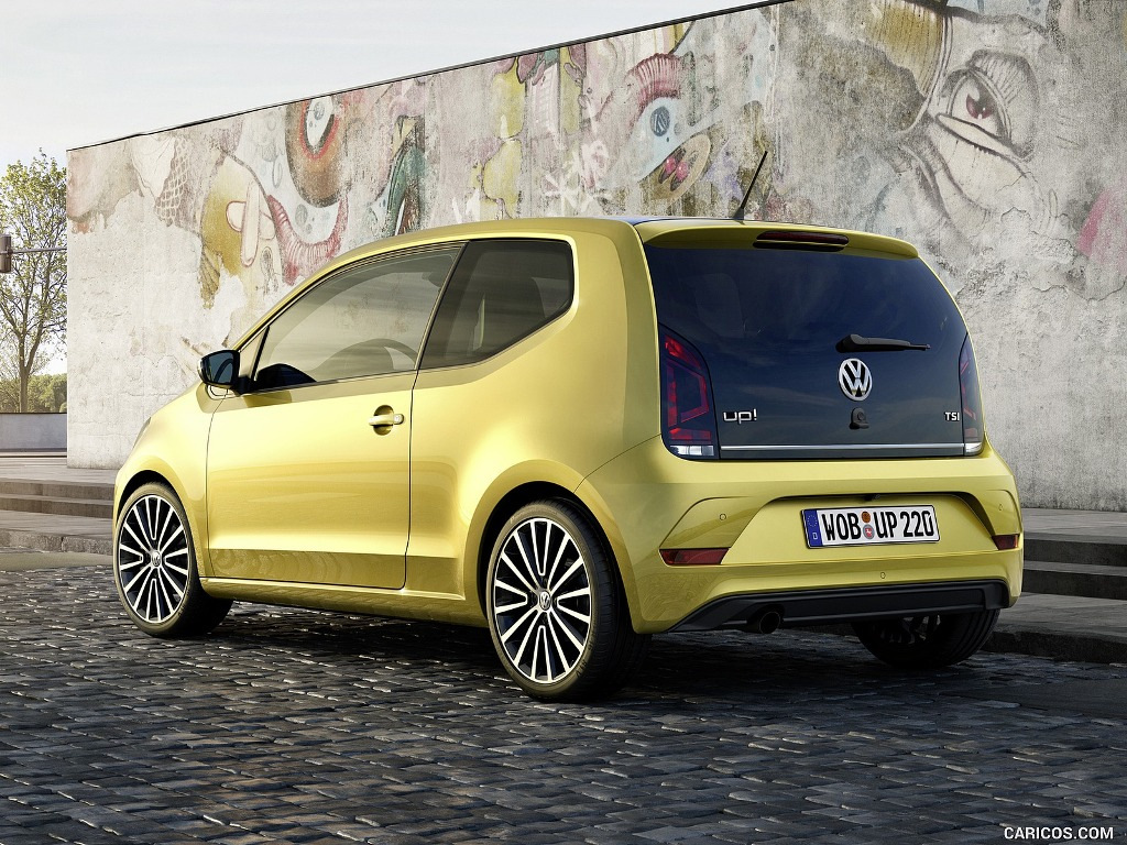 Kompakten mestni kombilimuzinski Volkswagen up!