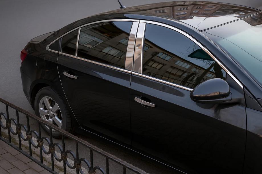 Chevrolet Cruze 2009–2015 Nerjaveči pokrovi vratnih stebričkov (6 kos) Image