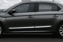 Fiat Albea 2002–2012 Okrasna letev vrat (nerjaveče jeklo) fotografija 1