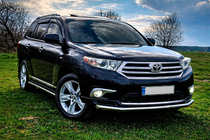 Toyota Highlander 2008–2013 Sprednji zaščitni lok ST008 (2010-2013, nerjaveče jeklo) fotografija 2