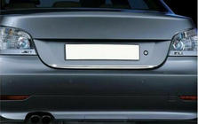 BMW Serija 5 E60/E61 2003–2010 Zaščitna letev roba prtljažnika (nerjaveče jeklo) fotografija 4