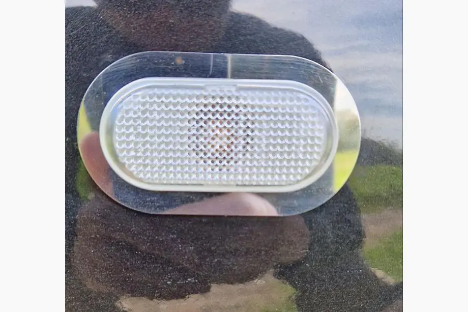 Nissan Note 2004–2012 Okvir smernika (2 kos, nerjaveče jeklo) Fotografija 4