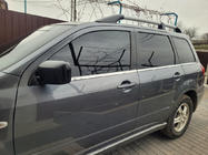 Mitsubishi Outlander 2001–2006 Spodnje okenske letve (6 kos, nerjaveče jeklo) fotografija 1