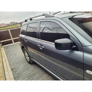 Spodnje okenske letve (6 kos, nerjaveče jeklo) Mitsubishi Outlander 2001–2006 fotografija 2