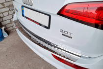 Audi Q5 2008–2017 Zaščitna letev zadnjega odbijača Carmos (nerjavno jeklo) fotografija 5