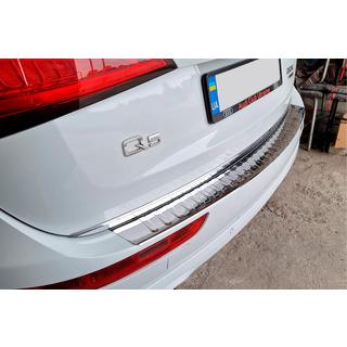 Zaščitna letev zadnjega odbijača Carmos (nerjavno jeklo) Audi Q5 2008–2017 fotografija 4