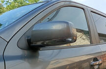 Hyundai Santa Fe 2 2006–2012 Kromirani pokrovi vzvratnih ogledal (2 kosa, nerjaveče jeklo) fotografija 1
