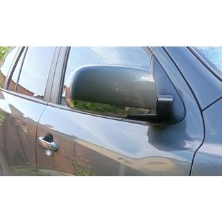 Kromirani pokrovi vzvratnih ogledal (2 kosa, nerjaveče jeklo) Hyundai Santa Fe 2 2006–2012 fotografija 2