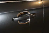 Opel Tigra 2001–2009 Zaščitne skodelice pod vratne kljuke (2 kos, nerjavno jeklo) fotografija 1