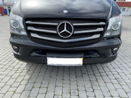 Mercedes Sprinter W906 2006–2018 Okrasne letve za masko BlackChrome (2013↗, nerjavno jeklo) fotografija 3