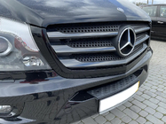 Mercedes Sprinter W906 2006–2018 Okrasne letve za masko BlackChrome (2013↗, nerjavno jeklo) fotografija 1