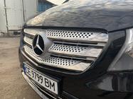 Mercedes Vito/V-razred W447 2014– Okrasne letvice za masko 2014-2020 (5 kos, BlackChrome) fotografija 2