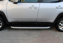 Jeep Renegade 2014– Letve na vratih Black Chrome (4 kosi, nerjavno jeklo) fotografija 3