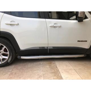 Letve na vratih Black Chrome (4 kosi, nerjavno jeklo) Jeep Renegade 2014– fotografija 4