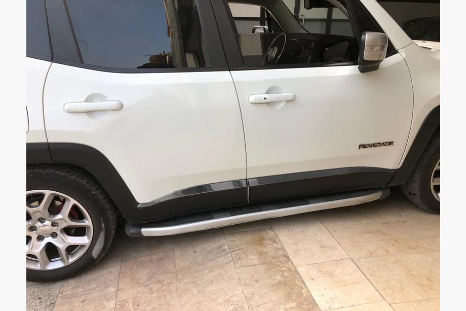 Jeep Renegade 2014– Letve na vratih Black Chrome (4 kosi, nerjavno jeklo) Image