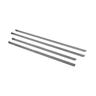 Okenske letve Black Chrome (4 kos, nerjaveče jeklo) fotografija 4
