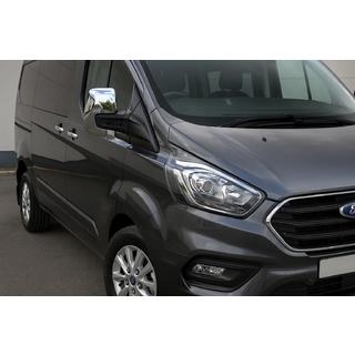 Pokrovi ogledal sivi mat (2 kosa, plastika) Ford Custom 2013–2022 fotografija 1