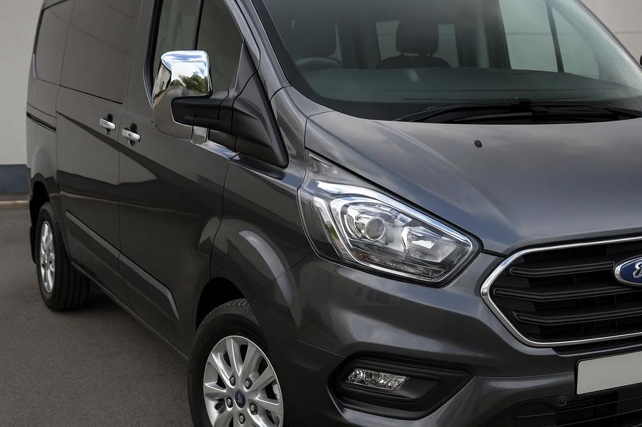Ford Custom 2013–2022 Pokrovi ogledal sivi mat (2 kosa, plastika) Image
