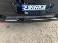 Mercedes Vito/V-razred W447 2014– Zaščitna letev zadnjega odbijača OmsaLine Črni krom (nerjavno jeklo) fotografija 7