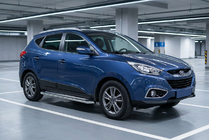 Hyundai IX-35 2010–2015 Stranske stopnice Maydos V2 (2 kosa, aluminij/nerjavno jeklo) fotografija 1