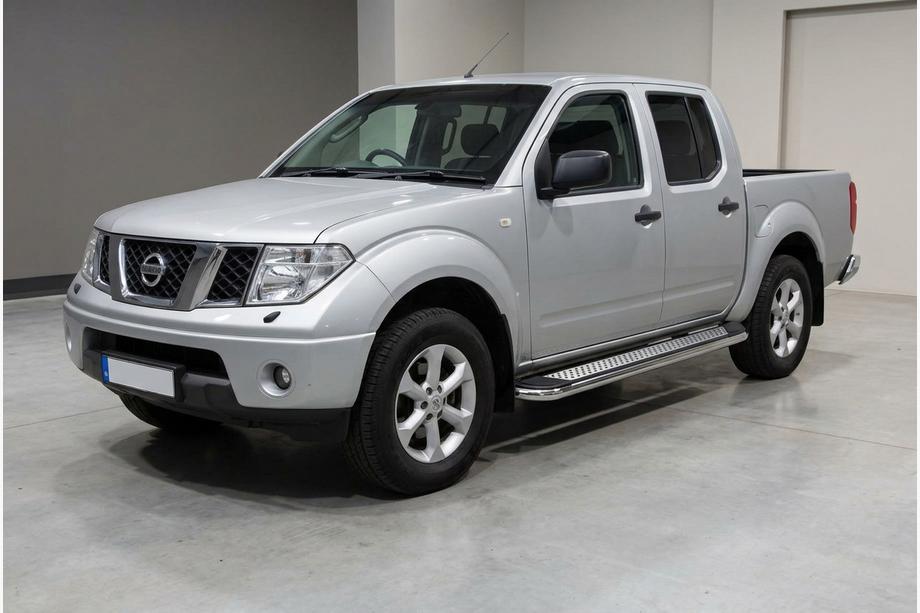 Nissan Navara 2006–2015 Stranske stopnice Maydos V2 (2 kosa, aluminij/nerjavno jeklo) Image