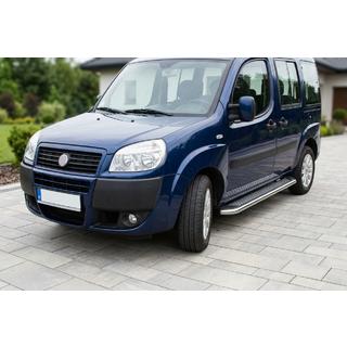 Stranske stopnice Maydos V2 (2 kosa, aluminij/nerjavno jeklo) Fiat Doblo I 2005–2010 fotografija 1