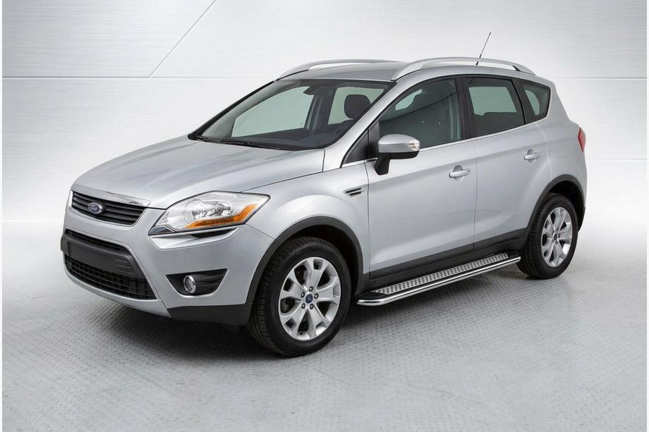 Ford Kuga 2008–2013 Stranske stopnice Maydos V2 (2 kosa, aluminij/nerjavno jeklo) Image