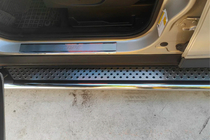 Ford Kuga/Escape 2013–2019 Stranski pragovi Maydos V2 (2 kosa, aluminij + nerjavno jeklo) fotografija 7