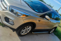 Ford Kuga/Escape 2013–2019 Stranski pragovi Maydos V2 (2 kosa, aluminij + nerjavno jeklo) fotografija 5