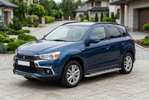 Mitsubishi ASX 2010–2023 Stranske stopnice Maydos V2 (2 kosa, aluminij/nerjavno jeklo) fotografija 1