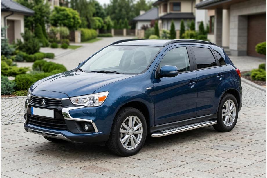 Mitsubishi ASX 2010–2023 Stranske stopnice Maydos V2 (2 kosa, aluminij/nerjavno jeklo) Image