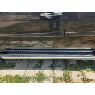 Stranske stopnice Maydos V2 (2 kosa, aluminij/nerjavno jeklo) Mitsubishi L200 2006–2015 fotografija 3