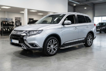 Mitsubishi Outlander 2012–2021 Stranske stopnice Maydos V2 (2 kosa, aluminij/nerjavno jeklo) fotografija 1