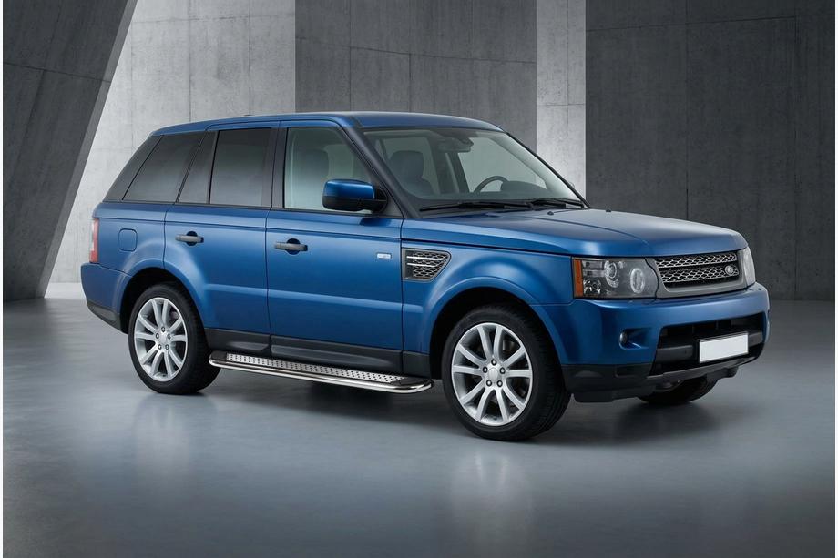 Range Rover Sport 2005–2013 Stranske stopnice Maydos V2 (2 kosa, aluminij/nerjavno jeklo) Image