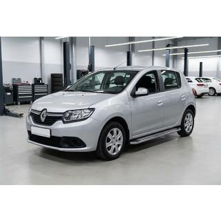Stranske stopnice Maydos V2 (2 kosa, aluminij/nerjavno jeklo) Renault Sandero 2013–2022 fotografija 1